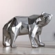 Geometric Polar Bear for Home Decoration